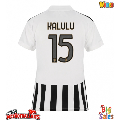 Juventus Pierre Kalulu #15 Replica Home Stadium Shirt for Women 2026-27 Short Sleeve
